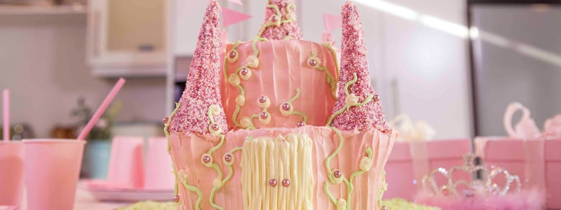 Princess Castle Cakes