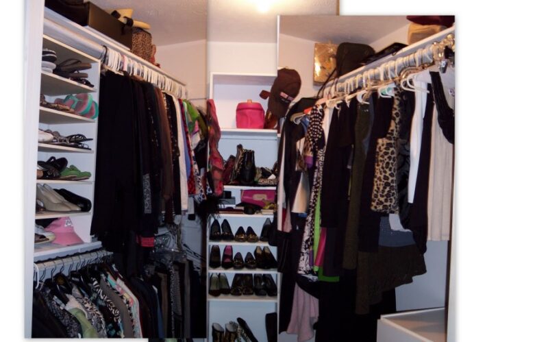 neat closet