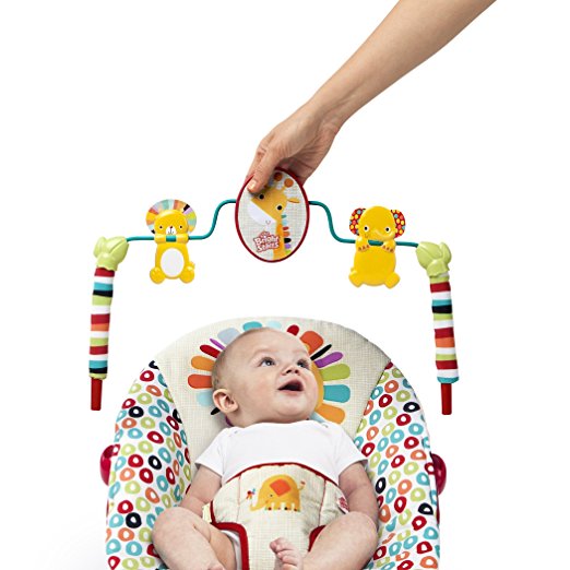 bright starts toy bar - best baby bouncer