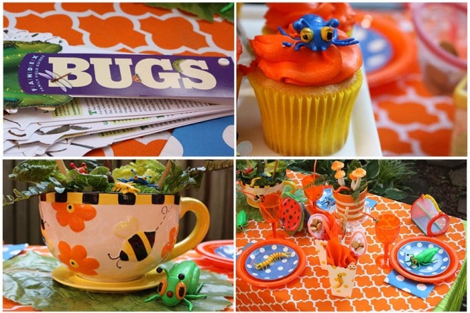 Colorful + Fun Bug Birthday Party!