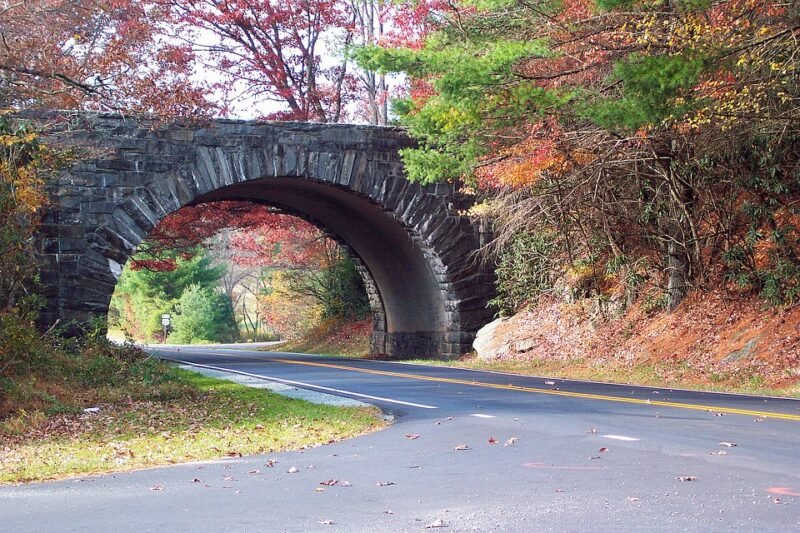 Blue Ridge Parkway, Fall Leaves, Autumn, Parkway