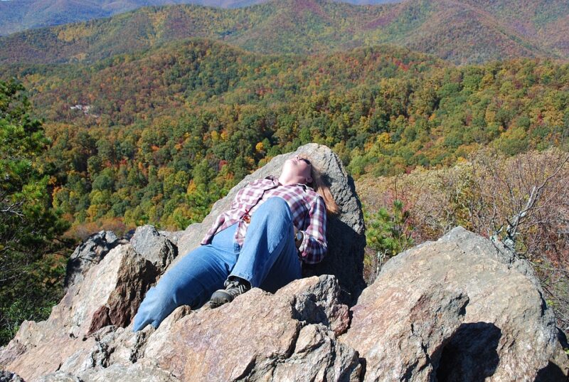 Mountains, Fall, Blue Ridge Mountains, North Carolina