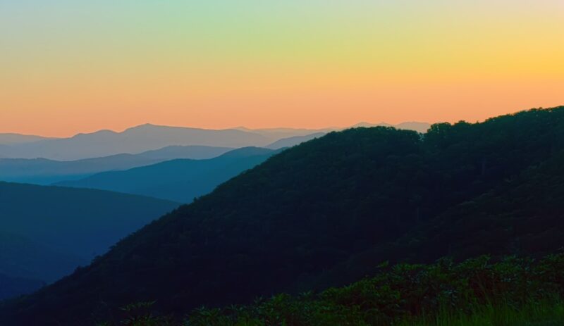 America, Appalachia, Appalachians, Blue, Blue Hour