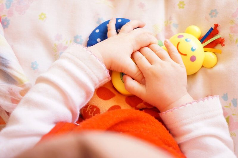 Baby, Hand, Infant, Plays