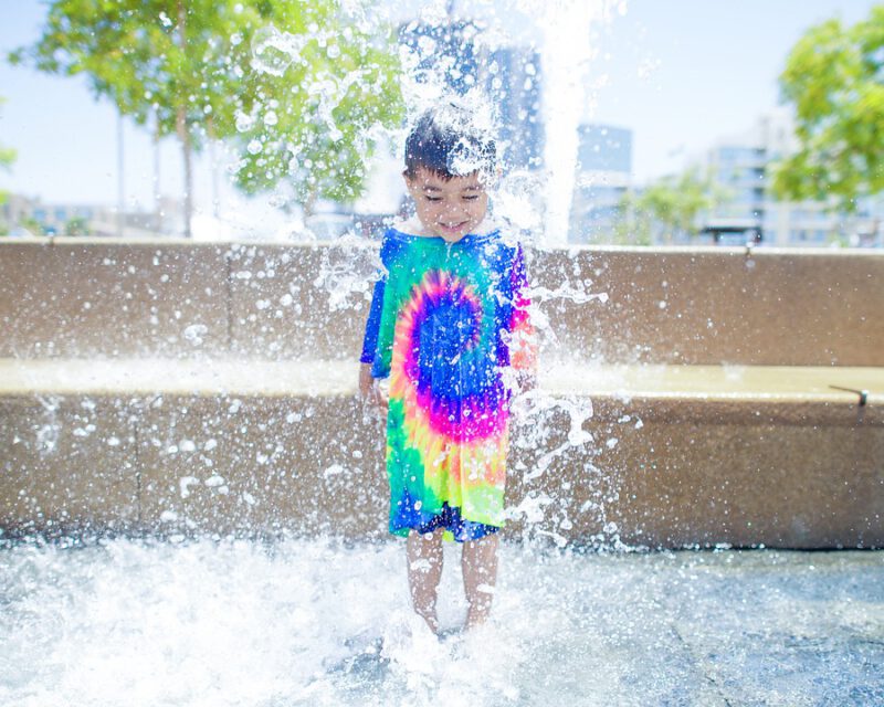 Water, Fountain, People, Kid, Swimming, Child, Boy